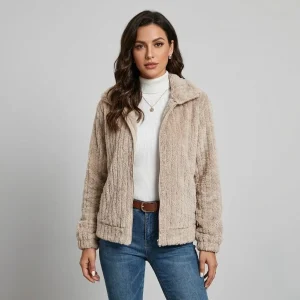 Casaco casual em mistura macia | Corte confortável | Uso quotidiano elegante