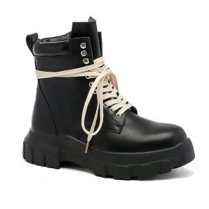 Bota Coturno Owens Couro