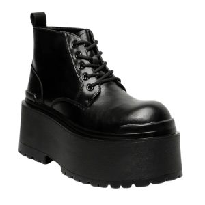 Bota Vancouver Couro Plataforma