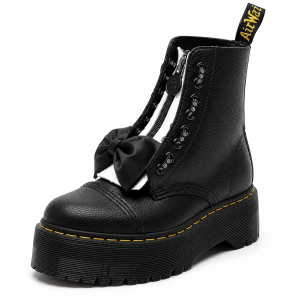 Bota Coraline Couro Plataforma