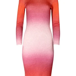 Vestido estampado em malha